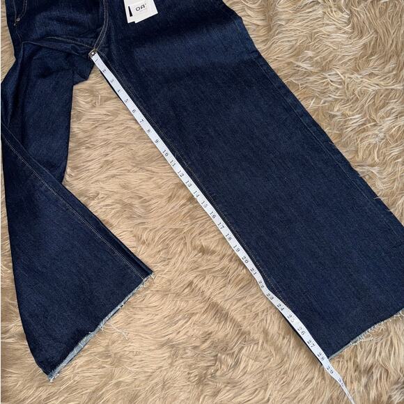 New OAT New York High Rise Wide Leg Dark Wash Jeans size 6/28 - Picture 5 of 9